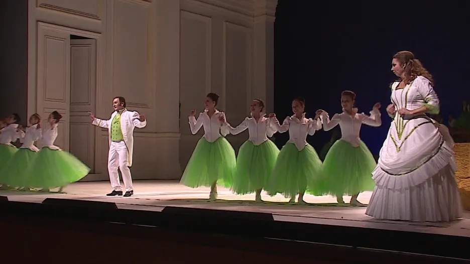 Brněnská inscenace operety Polská krev