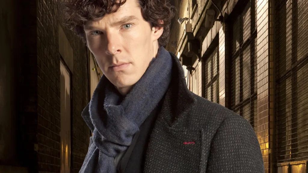 Benedict Cumberbatch jako Sherlock Holmes