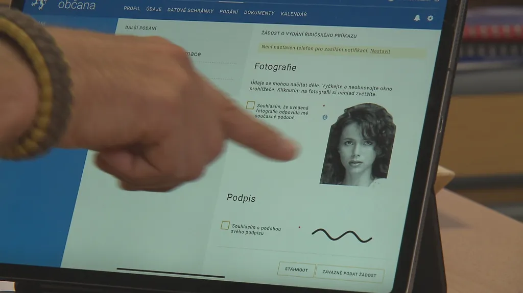 Vyřízení obnoveného řidičského průkazu on-line
