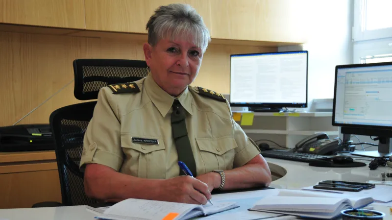 Brigádní generálka Zuzana Kročová
