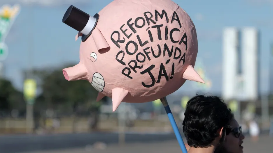 Protesty v Brazílii
