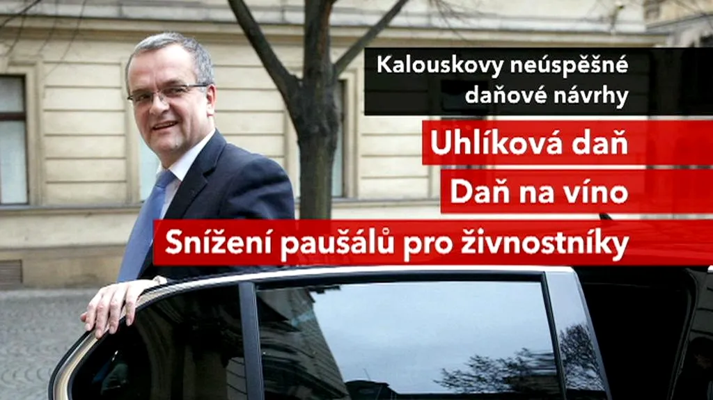 Kalousek a jeho daňové neúspěchy