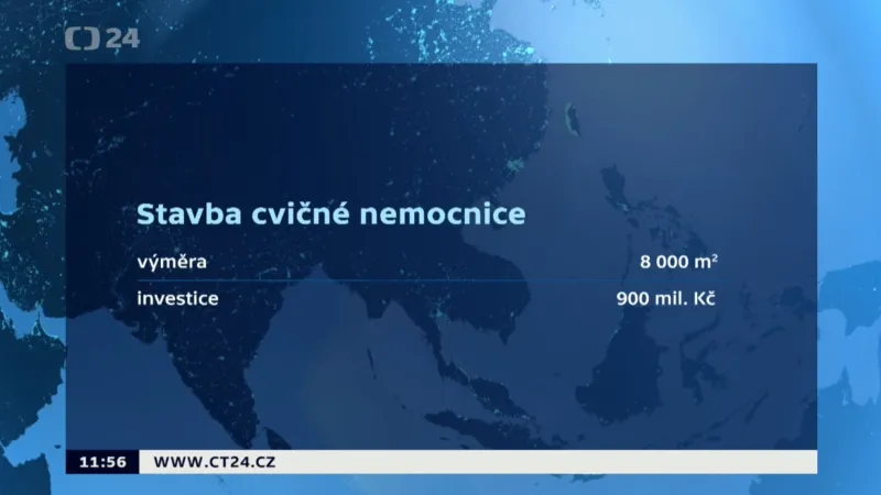 Stavba cvičné nemocnice