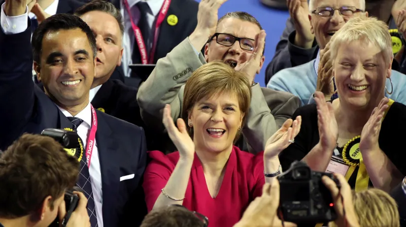 Předsedkyně SNP Nicola Sturgeonová