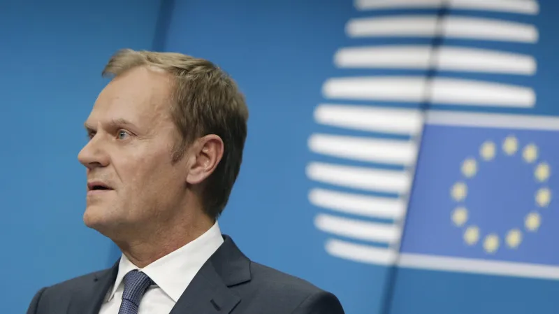 Šéf Evropské rady Donald Tusk