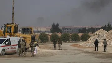 Severosyrské Aleppo na snímku z 9. ledna