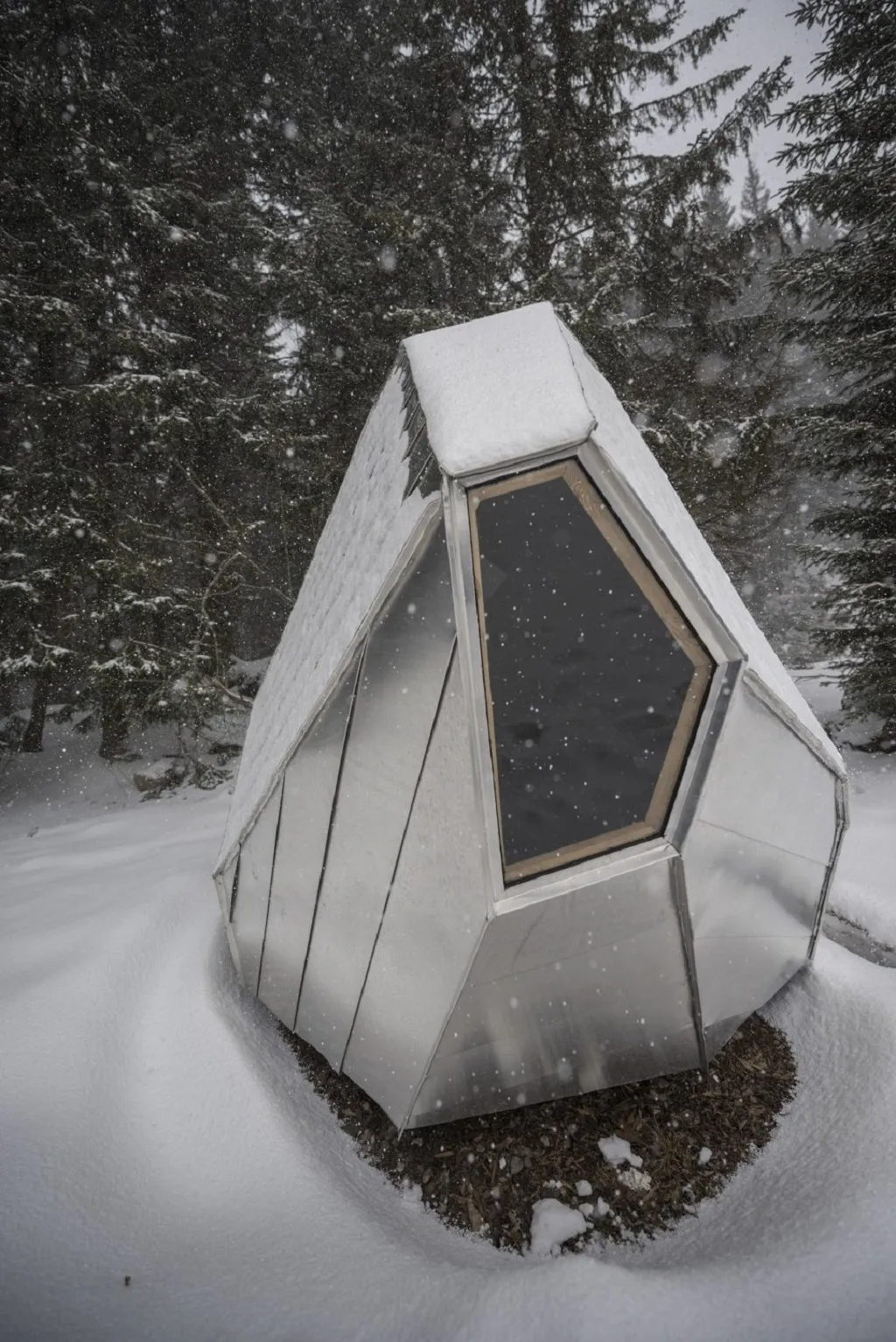 Kømen – Útulna u Balvanového vodopádu, Špindlerův Mlýn (1:1 lab / FA ČVUT)