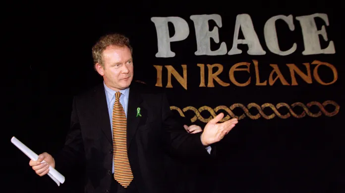 Martin McGuinness jako vyjednávač při mírovém procesu