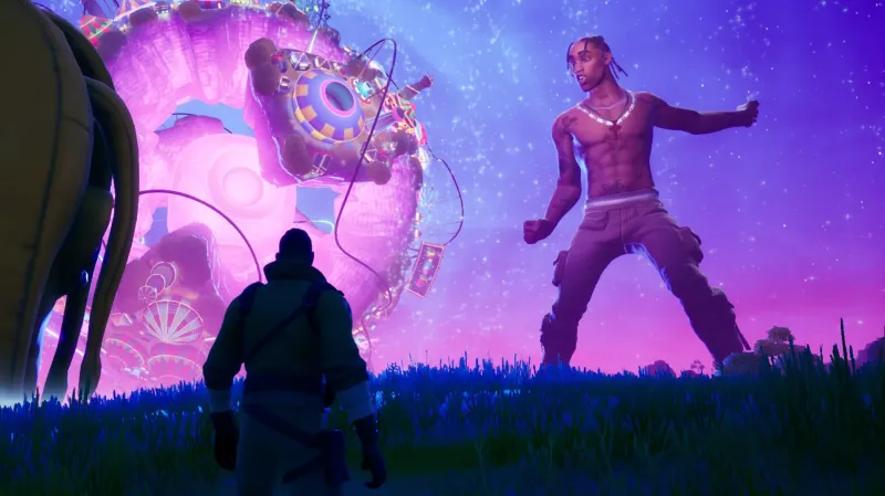 V dubnu 2020 uspořádal slavný americký rapper Travis Scott virtuální koncert v populární hře Fortnite. Vystoupení se zúčastnilo na 28 milionů hráčů