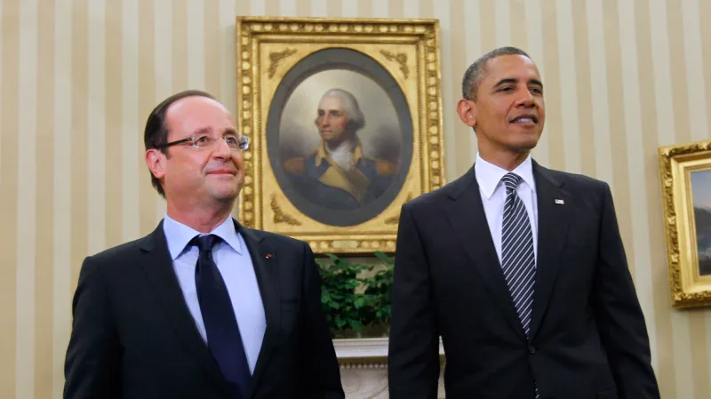François Hollande a Barack Obama