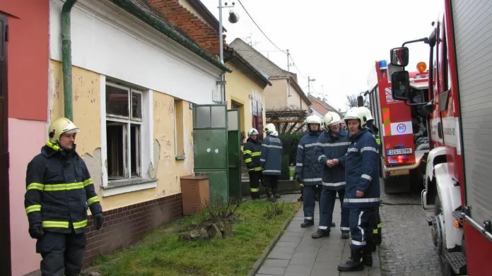 Požár domu v Hluku nepřežil majitel
