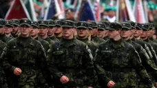 Vojenská přehlídka při stém výročí vzniku Československa