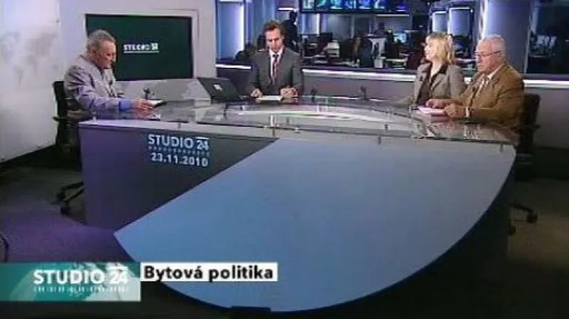 Studio ČT24 o nájemních vztazích