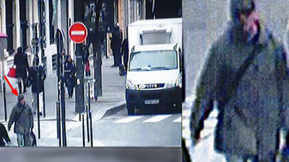 Snímek muže podezřelého ze střelby v sídle Libération