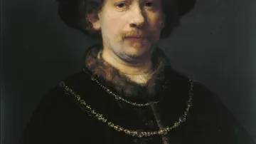 Autoportrét Rembrandta (1642-43)
