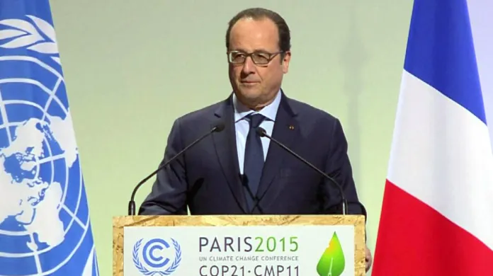 Úvodní projev Francoise Hollanda na klimatickém summitu