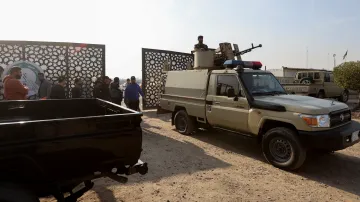 Ilustrační foto - člen proíránské šíitské milice v Iráku