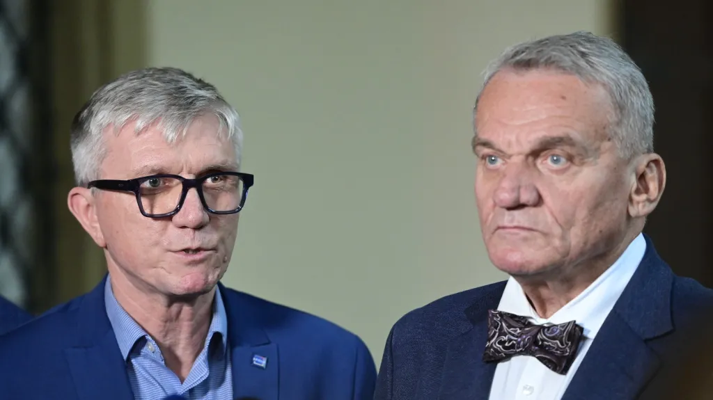 Zdeněk Zajíček (ODS) a Bohuslav Svoboda (ODS)