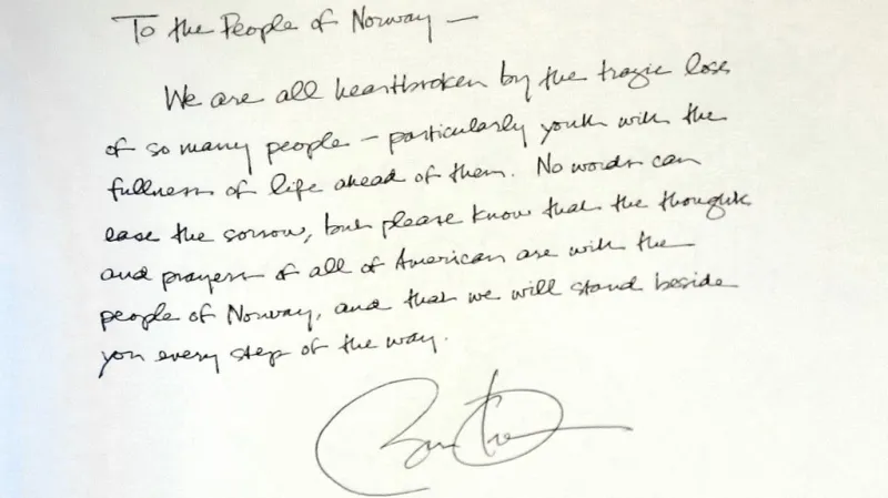 Soustrast Norům projevil i Barack Obama