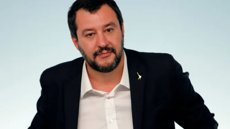 Italský vicepremiér Matteo Salvini