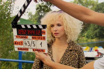 Radka Třeštíková to peče s Rudolfem Havlíkem. Natáčejí film podle knihy Bábovky