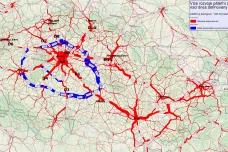 Kremlík plánuje novou dálniční síť. Koncepce počítá s 400kilometrovým okruhem kolem Prahy