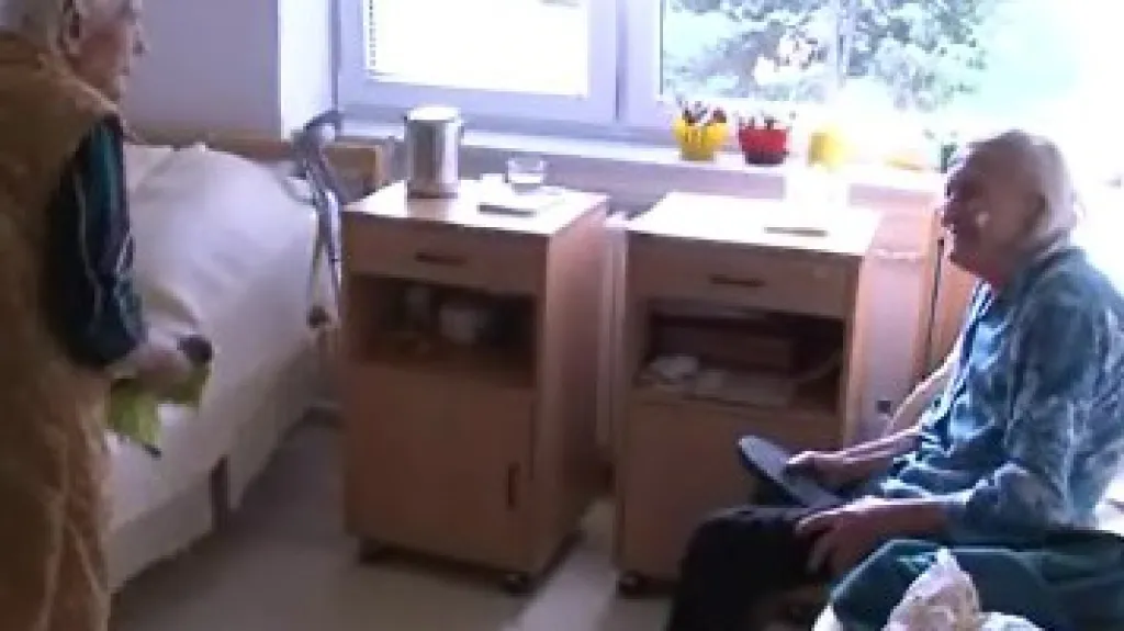 Senioři v kyjovském domově důchodců