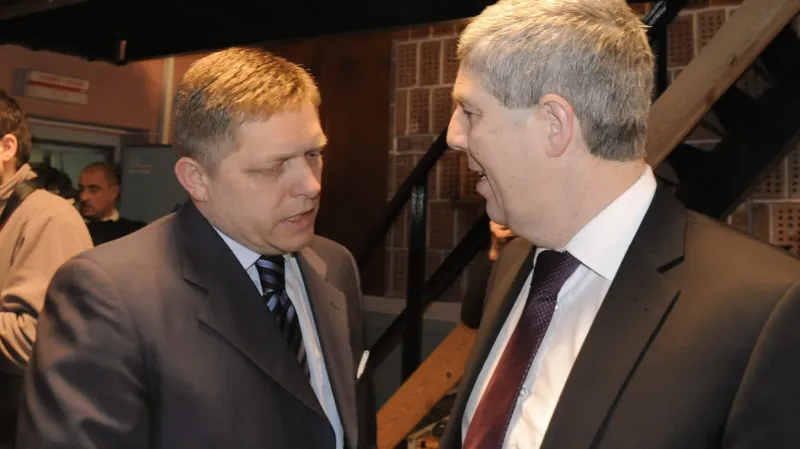 Robert Fico (Smer-SD) a Béla Bugár (Most-Híd)
