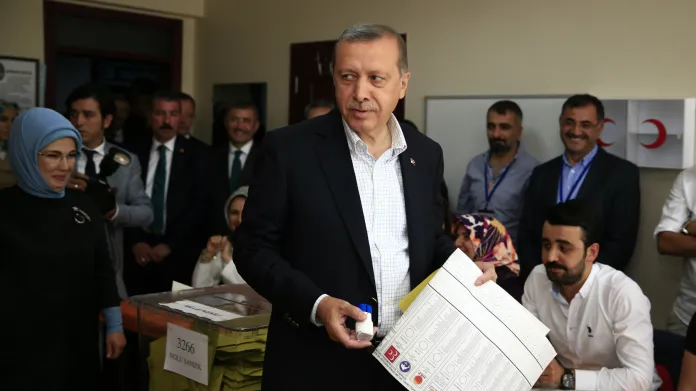 Recep Tayyip Erdogan u voleb