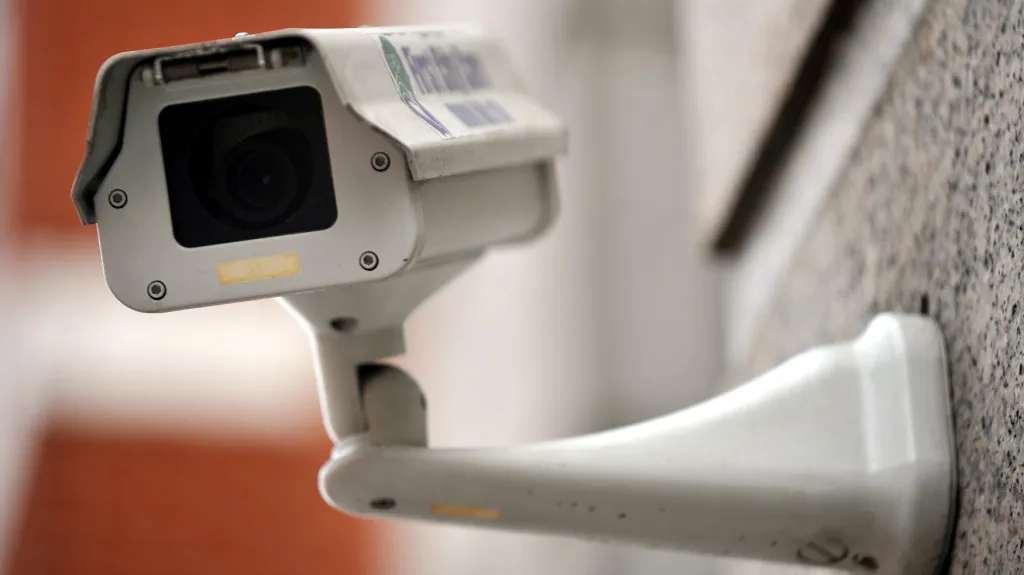 Kamera známého systému CCTV v Londýně