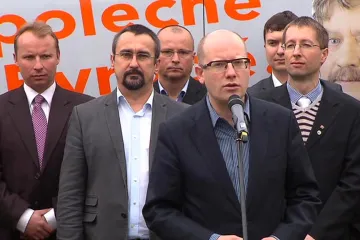 Sobotka: Podpořte nás v eurovolbách, podpoříte i naše ministry