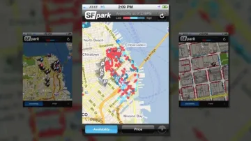 Aplikace k parkování v San Franciscu