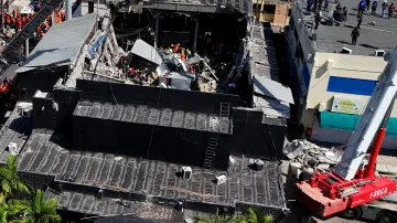 V dominikánském Santo Domingu se propadla střecha nočního klubu