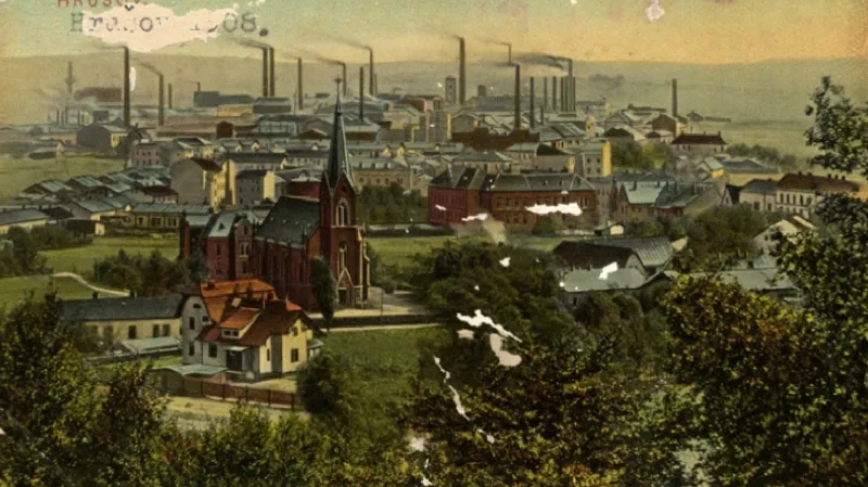 Hrušov na začátku minulého století