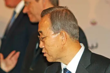 Přijíždí Pan Ki-mun – nenápadný diplomat v nelehké roli