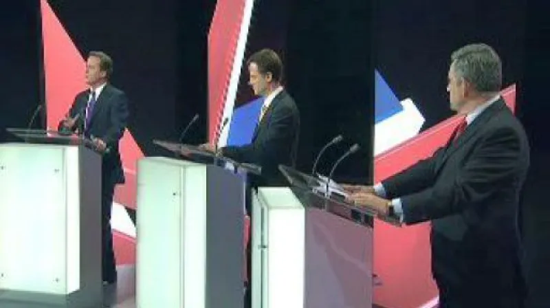 Předvolební debata ve Velké Británii