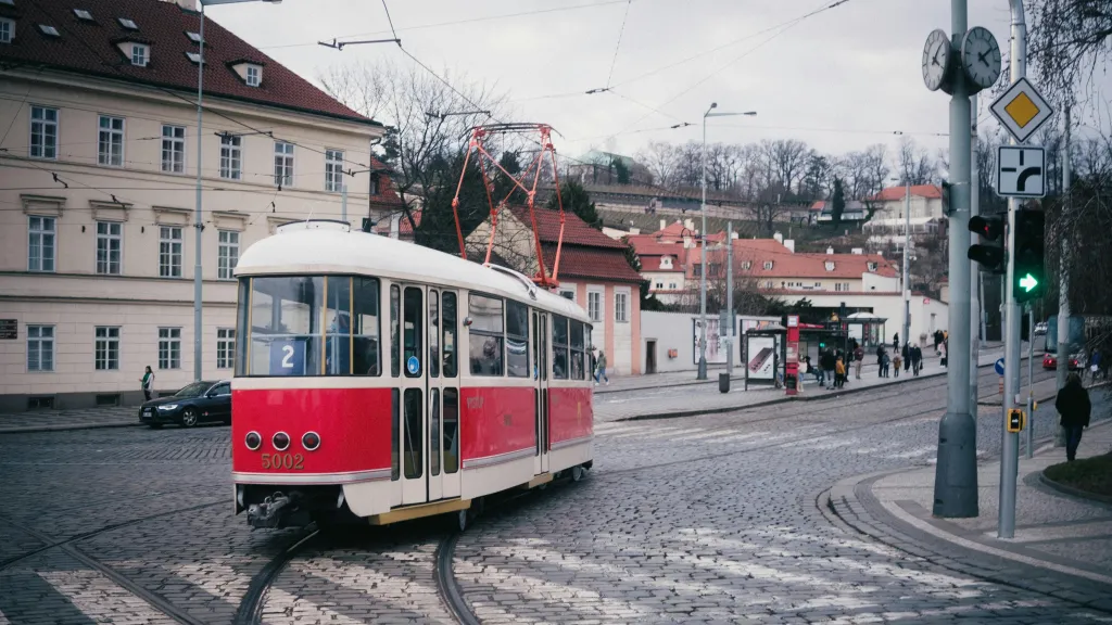 Tramvajová trať, ilustrační foto
