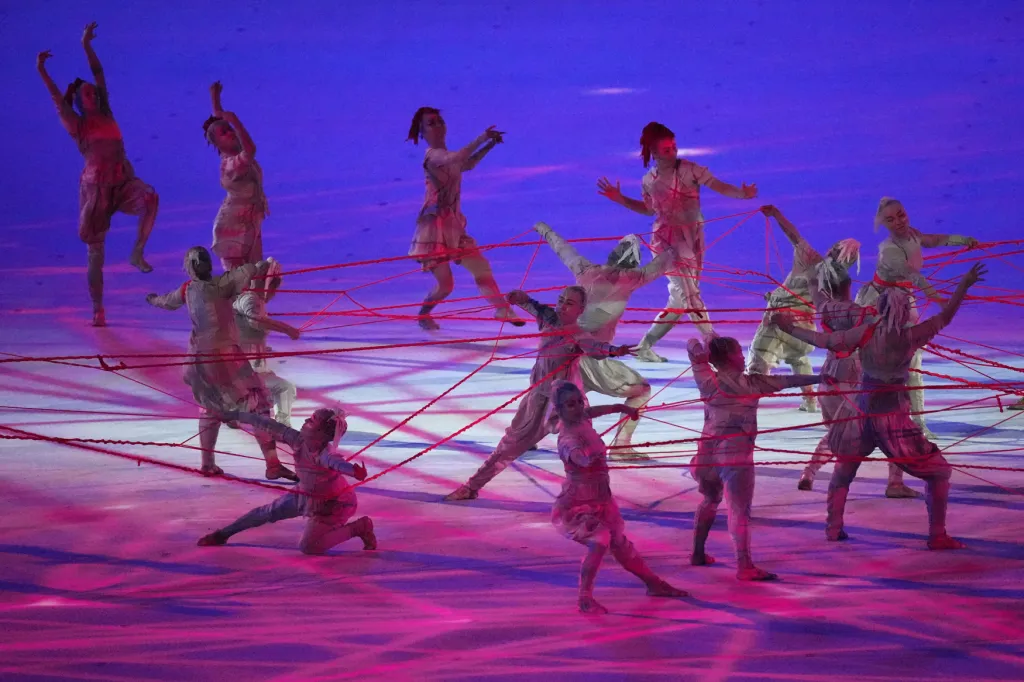 Slavnostní zahájení letních olympijských her v Tokiu