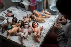 Hromnice na mexický způsob. Ulice zaplnily panenky zpodobňující Ježíška