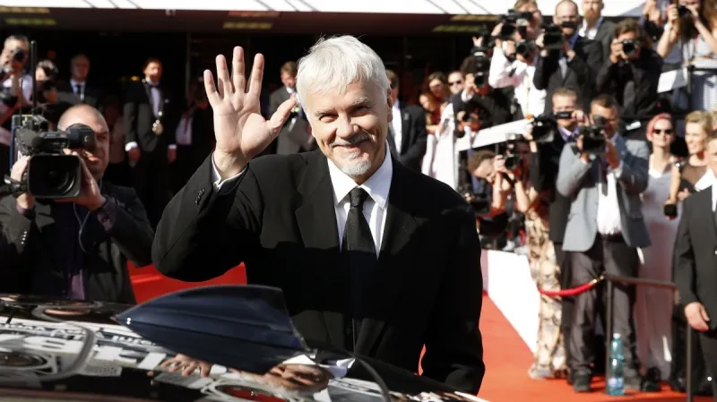 Tim Robbins na červeném koberci 53. MFF Karlovy Vary