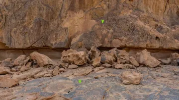 Nově objevené skalní malby ze Sinaje
