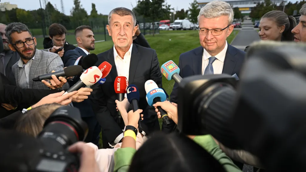Andrej Babiš a Karel Havlíček