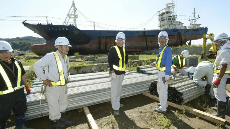 Japonci začali demontovat loď Kjótokumaru