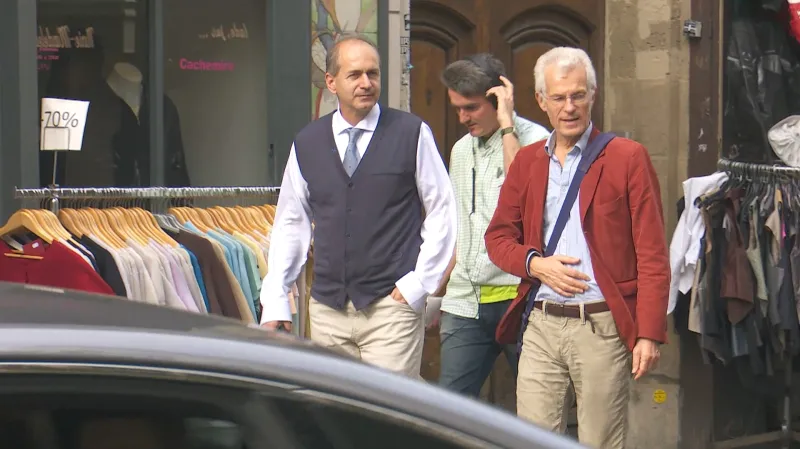 Zpravodaj ČT Jan Šmíd se Stephenem Clarkem