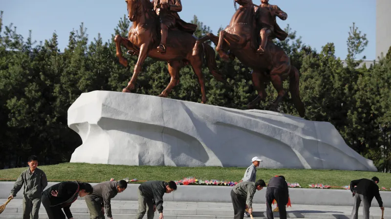 V KLDR se pilně připravují na výročí narození Kim Ir-sena