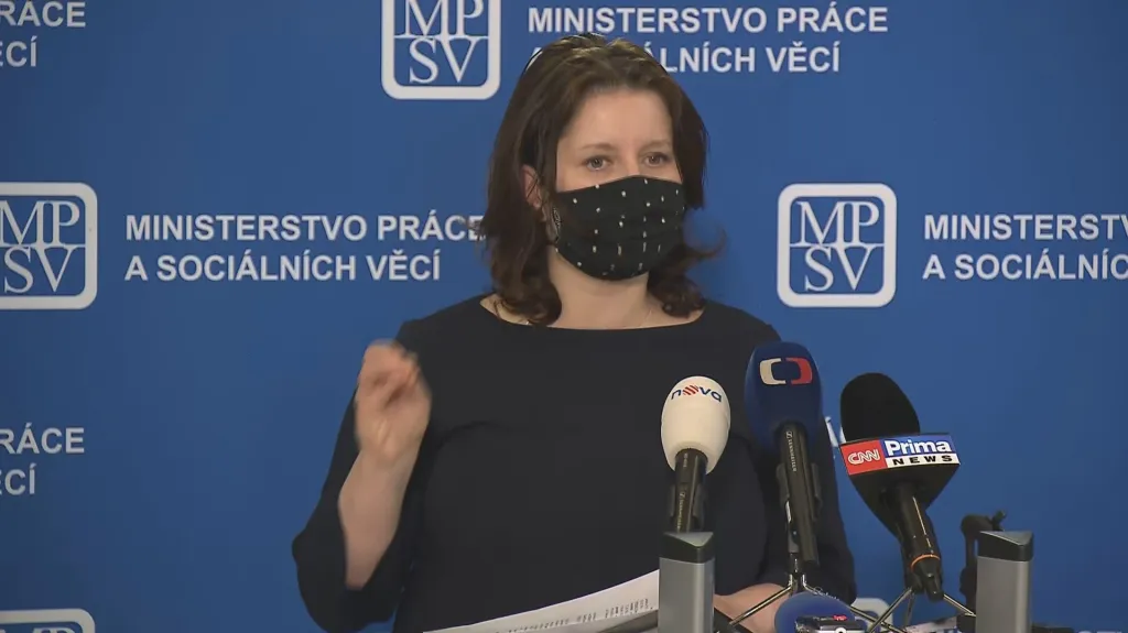Ministryně práce a sociálních věcí Jana Maláčová (ČSSD)