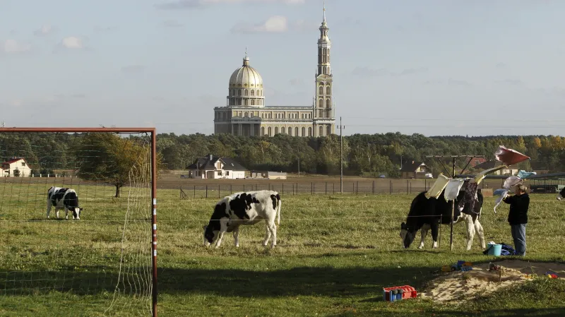 Bazilika Matky Boží Bolestné Královny Polska ve vesnici Lichen