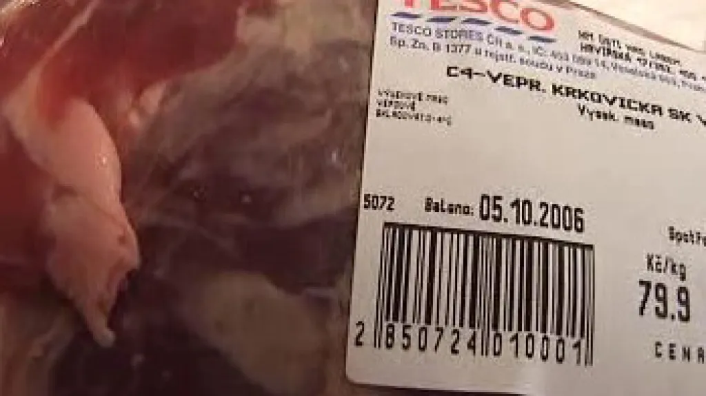 Vakuově balené maso