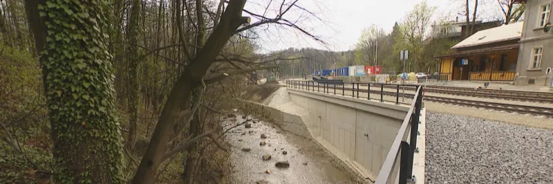 Poslední trať v Olomouckém kraji poškozená povodněmi je zpátky v provozu