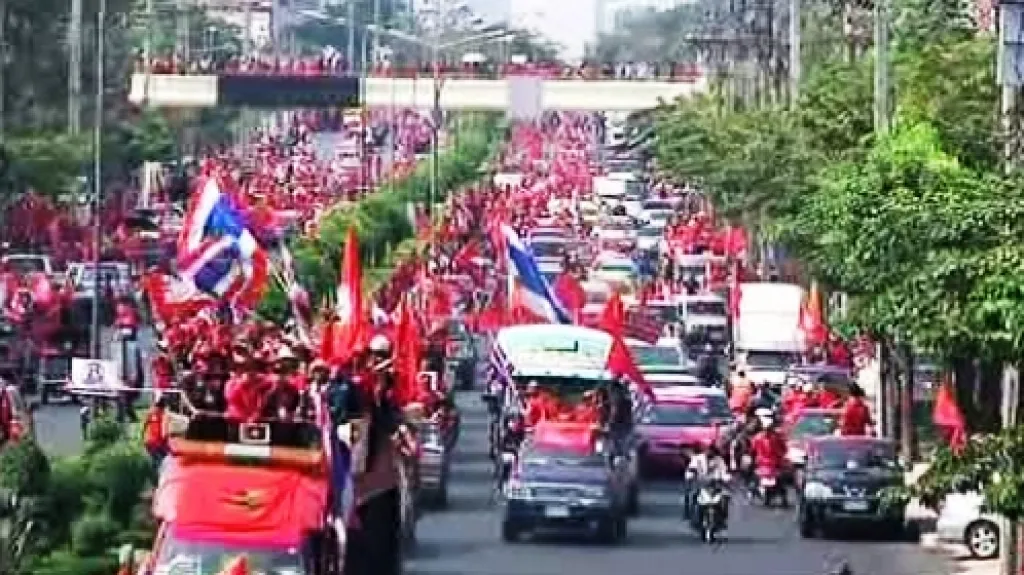Protesty stoupenců bývalého thajského premiéra